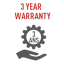 3 year warranty